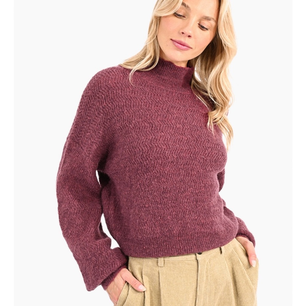 MOLLY BRACKEN KNIT SWEATER